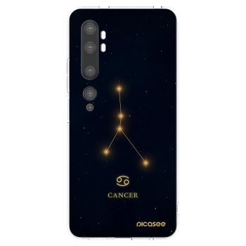 Picasee Xiaomi Mi Note 10 (Pro) Hülle - Transparentes Silikon - CANCER