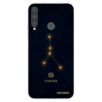 Picasee Huawei P40 Lite E Hülle - Transparentes Silikon - CANCER