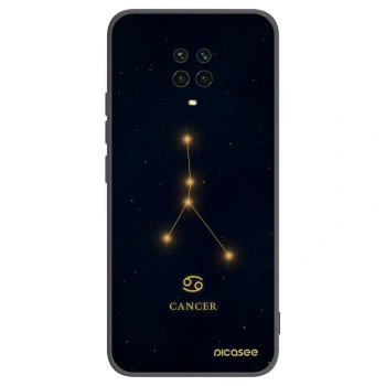 Picasee Xiaomi Redmi Note 9 Pro Hülle - Schwarzes Silikon - CANCER