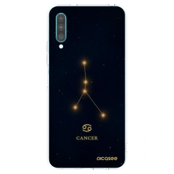 Picasee Samsung Galaxy A30s A307F Hülle - Transparentes Silikon - CANCER