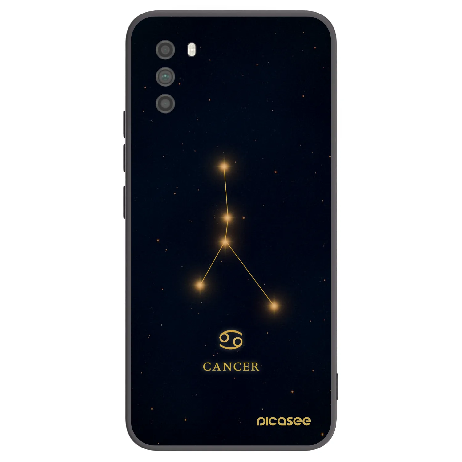 Picasee Xiaomi Poco M3 Hülle - Schwarzes Silikon - CANCER