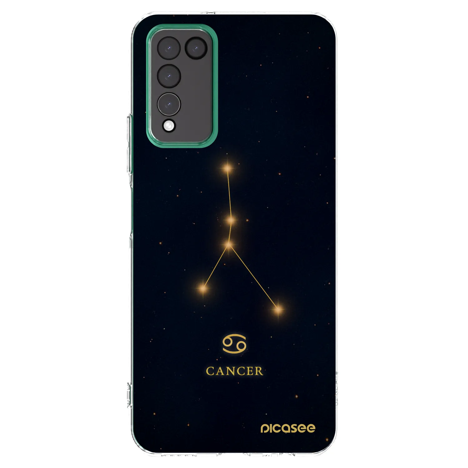 Picasee Honor 10X Lite Hülle - Transparentes Silikon - CANCER