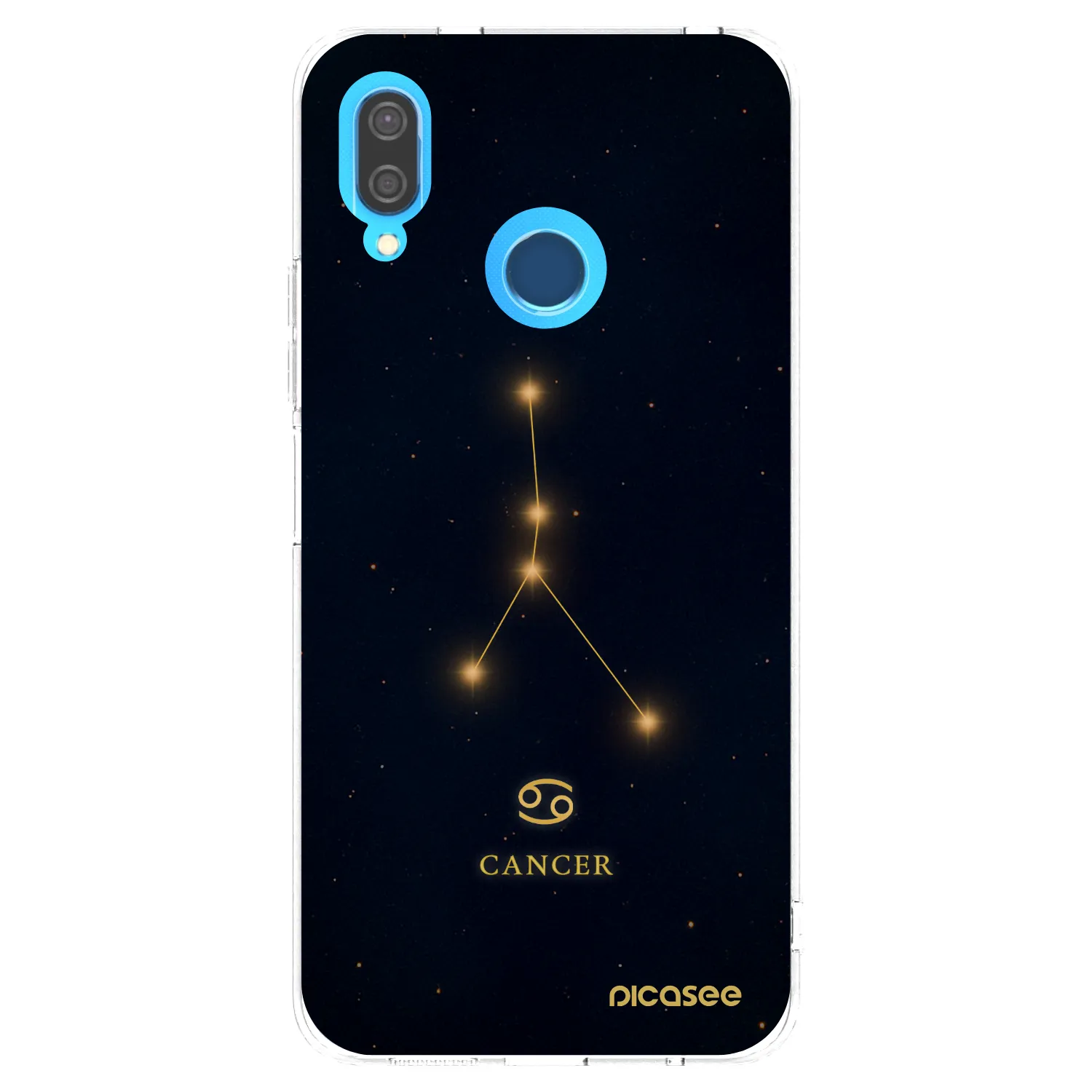 Picasee Huawei P20 Lite Hülle - Transparentes Silikon - CANCER