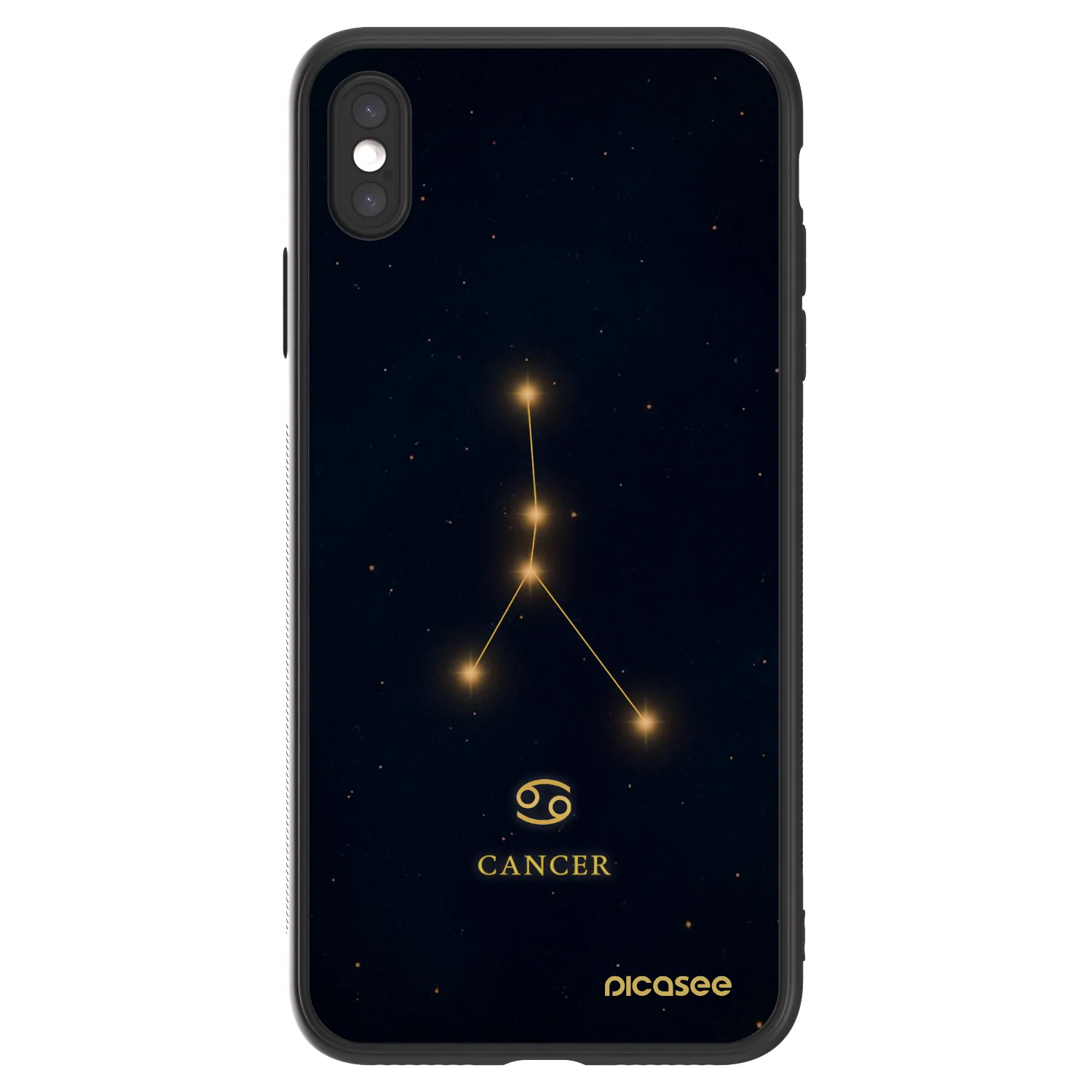 Picasee ULTIMATE CASE für Apple iPhone XS Max - CANCER