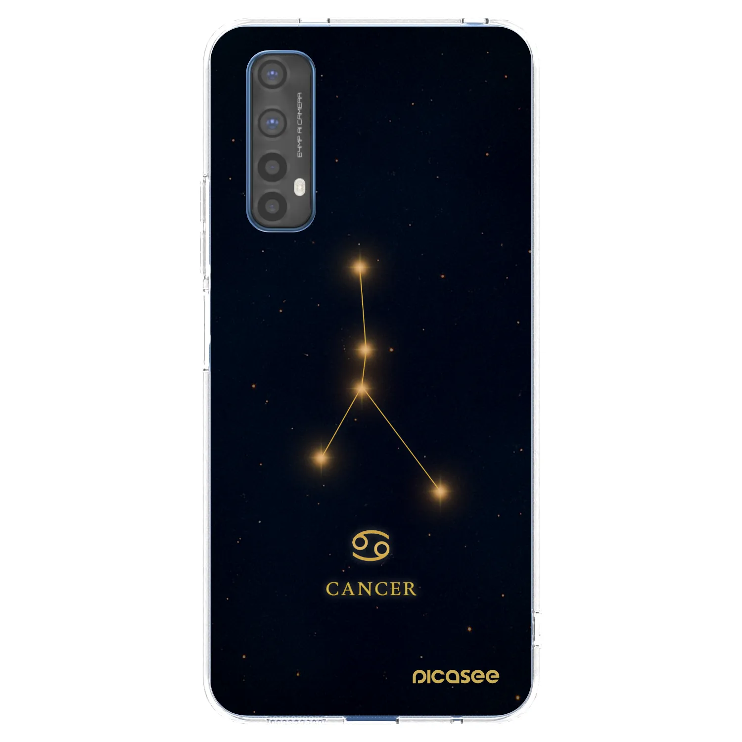 Picasee Realme 7 Hülle - Transparentes Silikon - CANCER