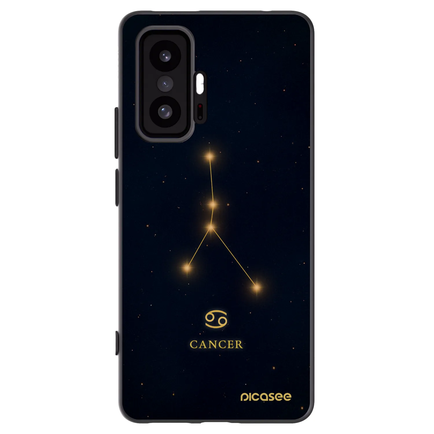 Picasee Xiaomi 11T Pro Hülle - Schwarzes Silikon - CANCER