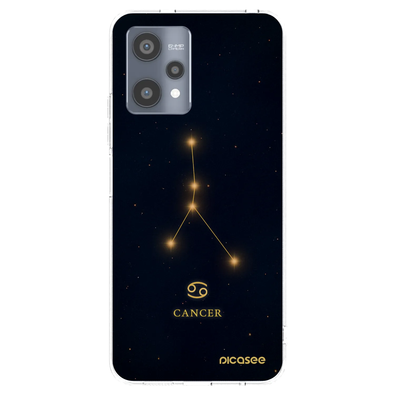 Picasee Realme 9 Pro 5G Hülle - Transparentes Silikon - CANCER