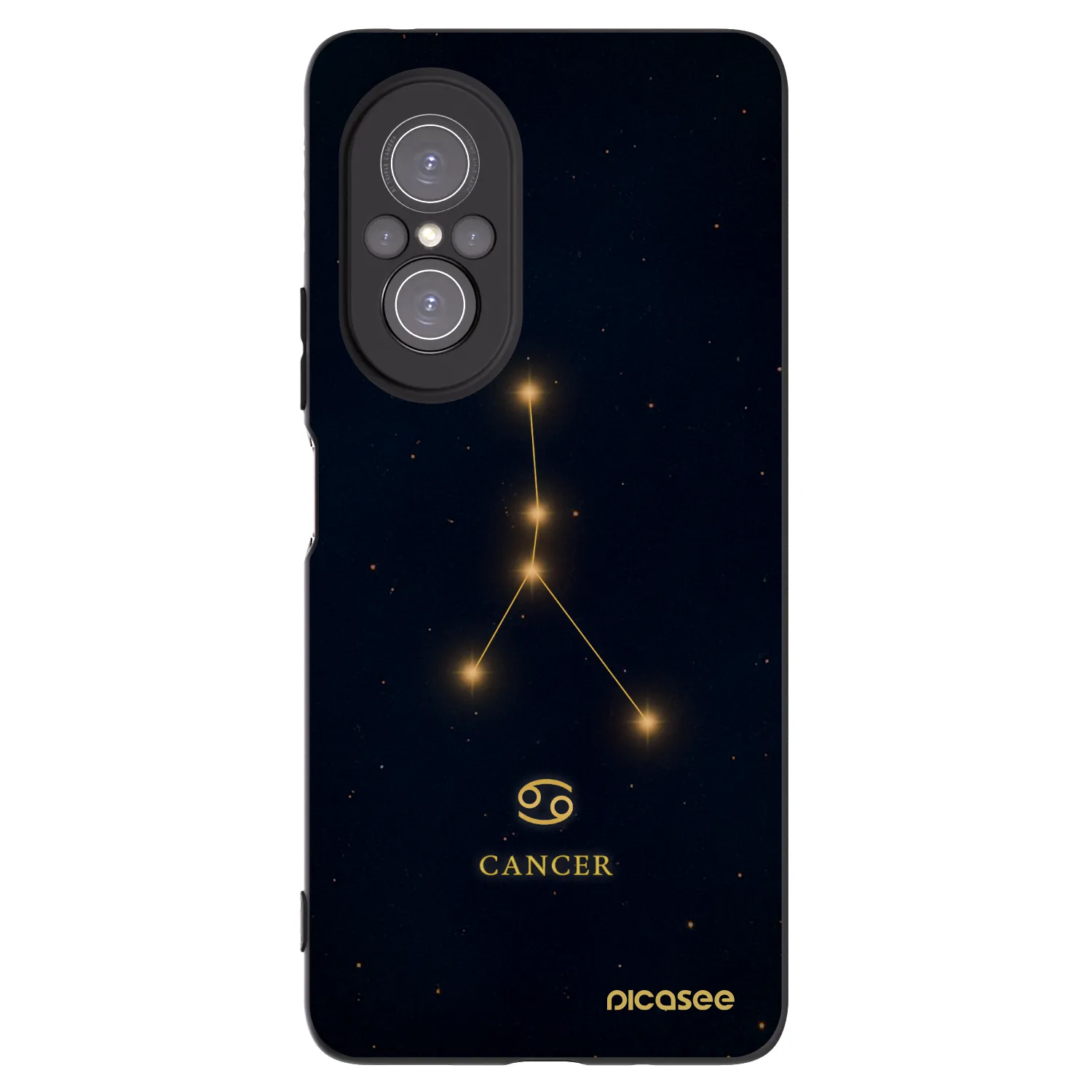 Picasee Huawei Nova 9 SE Hülle - Schwarzes Silikon - CANCER
