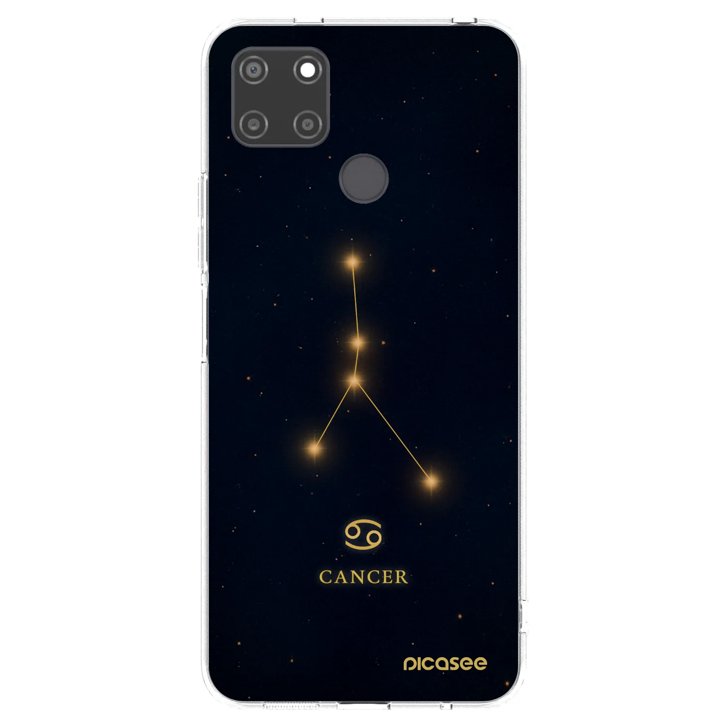 Picasee Realme C21Y Hülle - Transparentes Silikon - CANCER