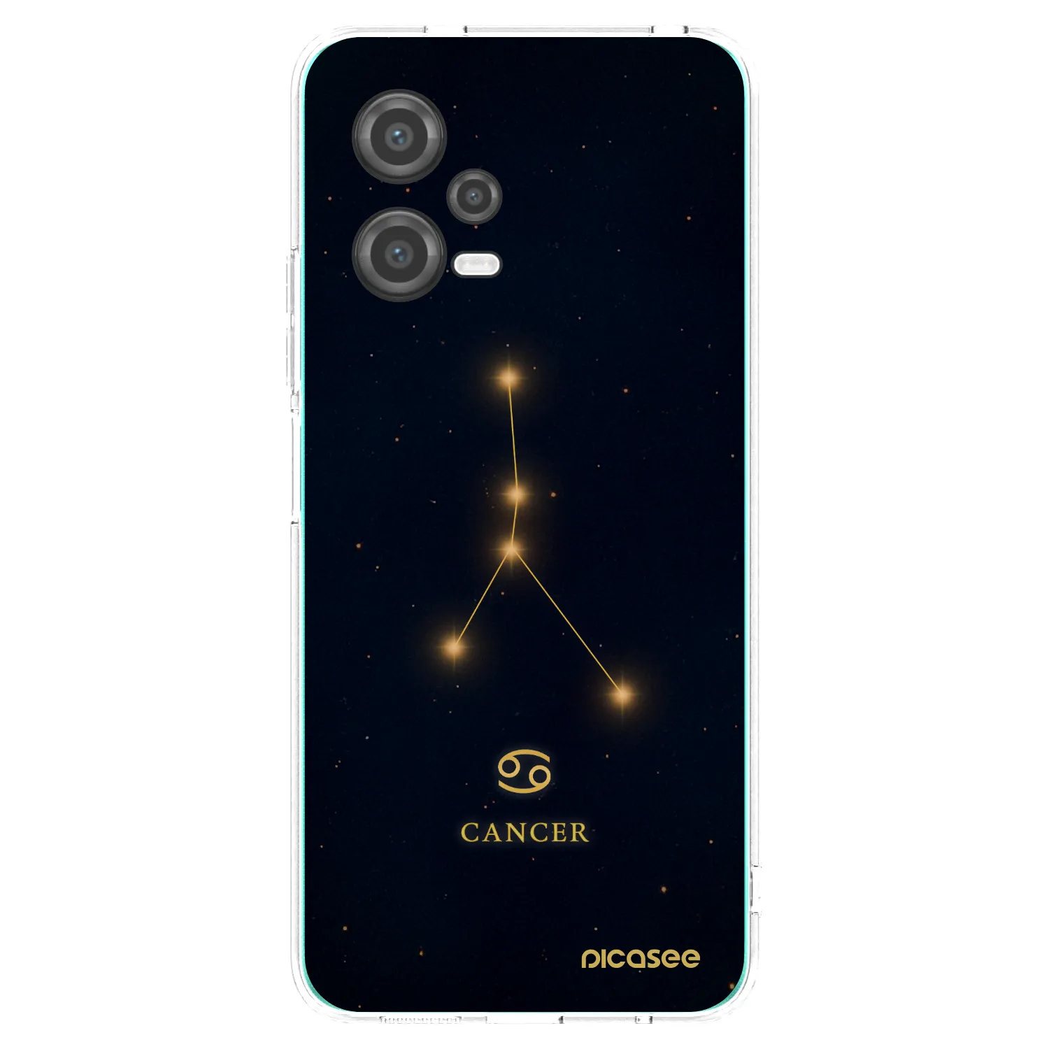Picasee Xiaomi Poco X5 Hülle - Transparentes Silikon - CANCER