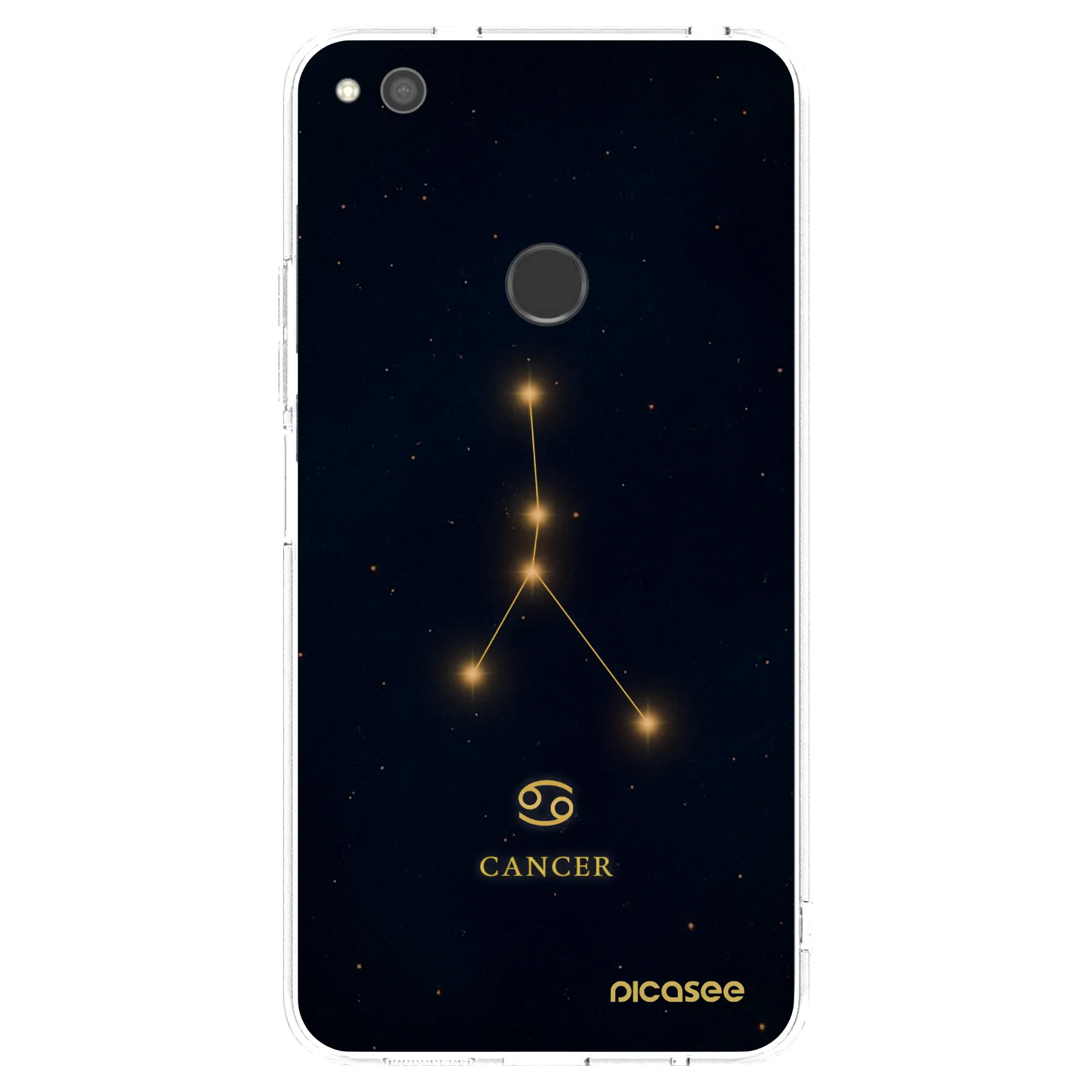 Picasee Huawei P9 Lite 2017 Hülle - Transparentes Silikon - CANCER