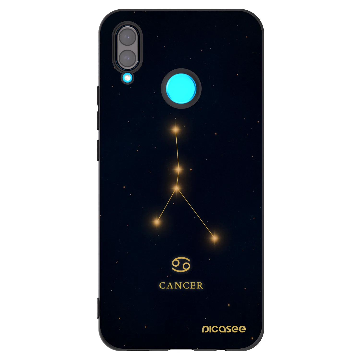 Picasee Huawei Nova 3i Hülle - Schwarzes Silikon - CANCER