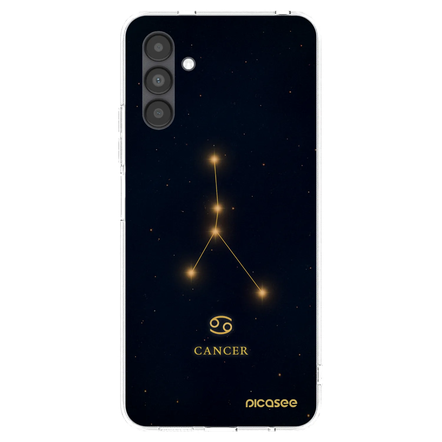 Picasee Samsung Galaxy A04s A047F Hülle - Transparentes Silikon - CANCER