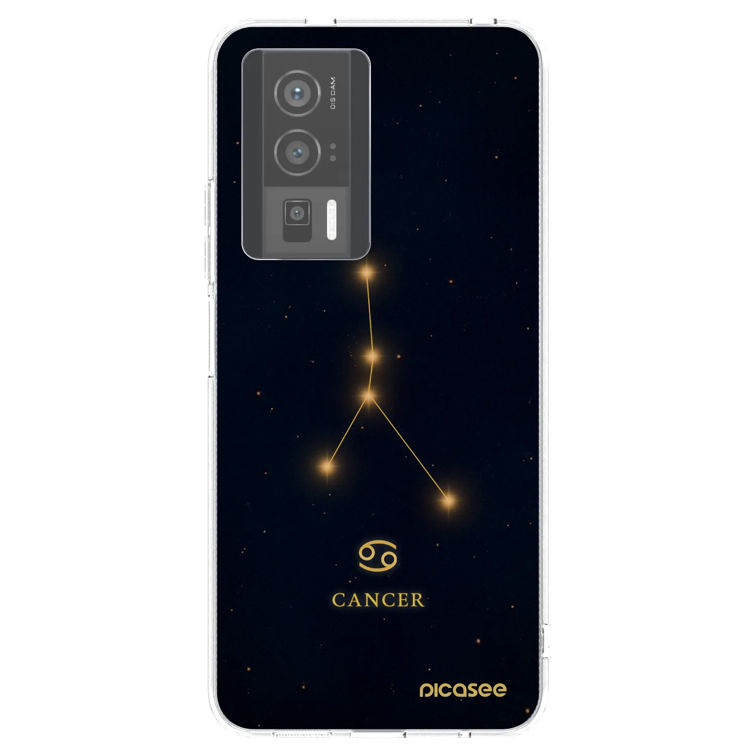 Picasee Xiaomi Poco F5 Pro 5G Hülle - Transparentes Silikon - CANCER