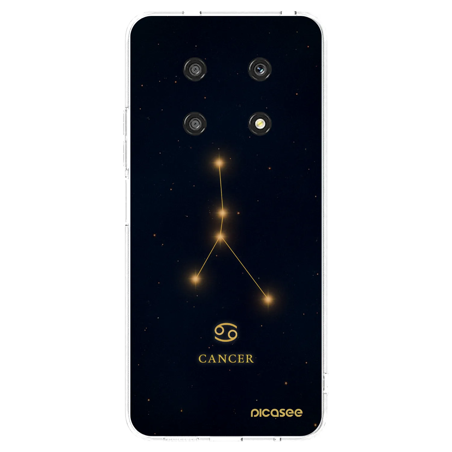 Picasee Honor Magic4 Lite 5G Hülle - Transparentes Silikon - CANCER