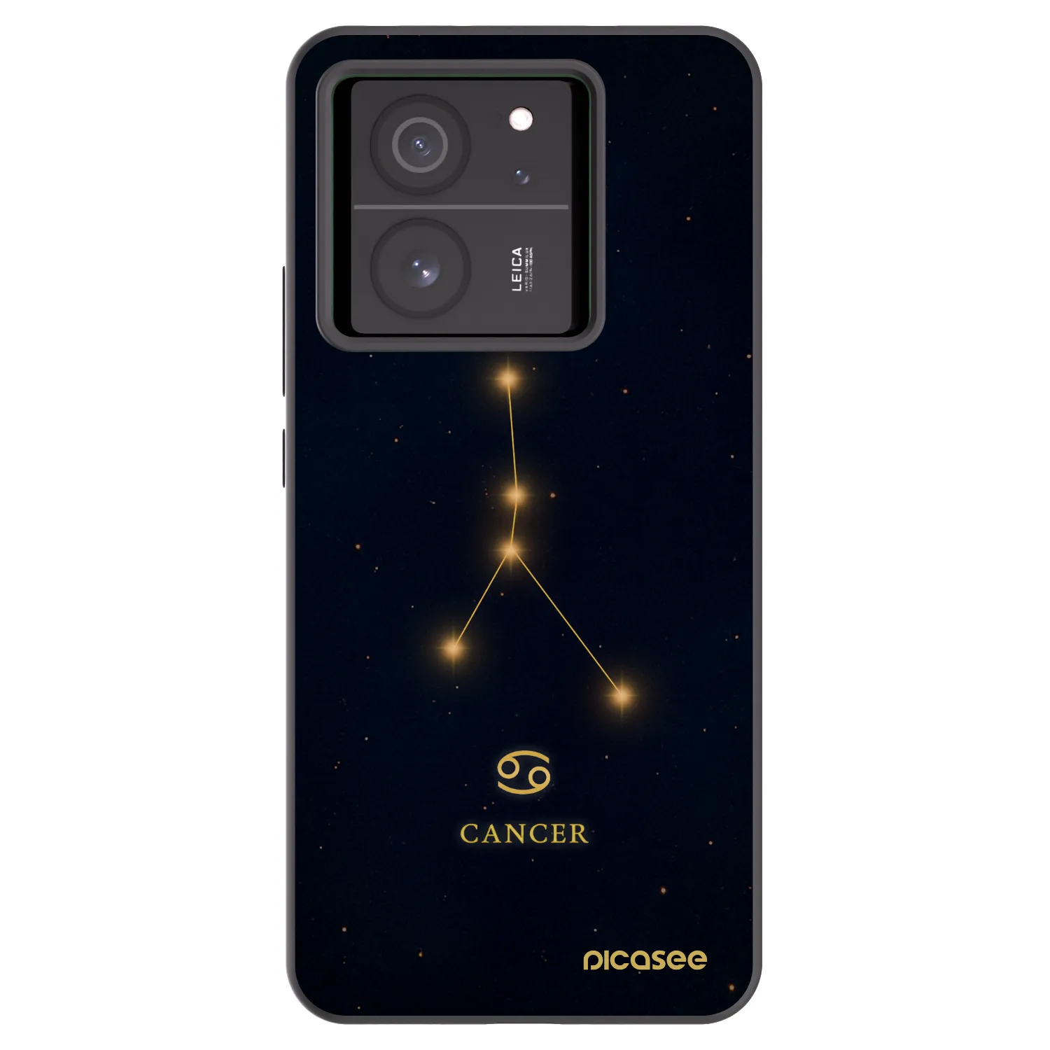 Picasee Xiaomi 13T Pro Hülle - Schwarzes Silikon - CANCER