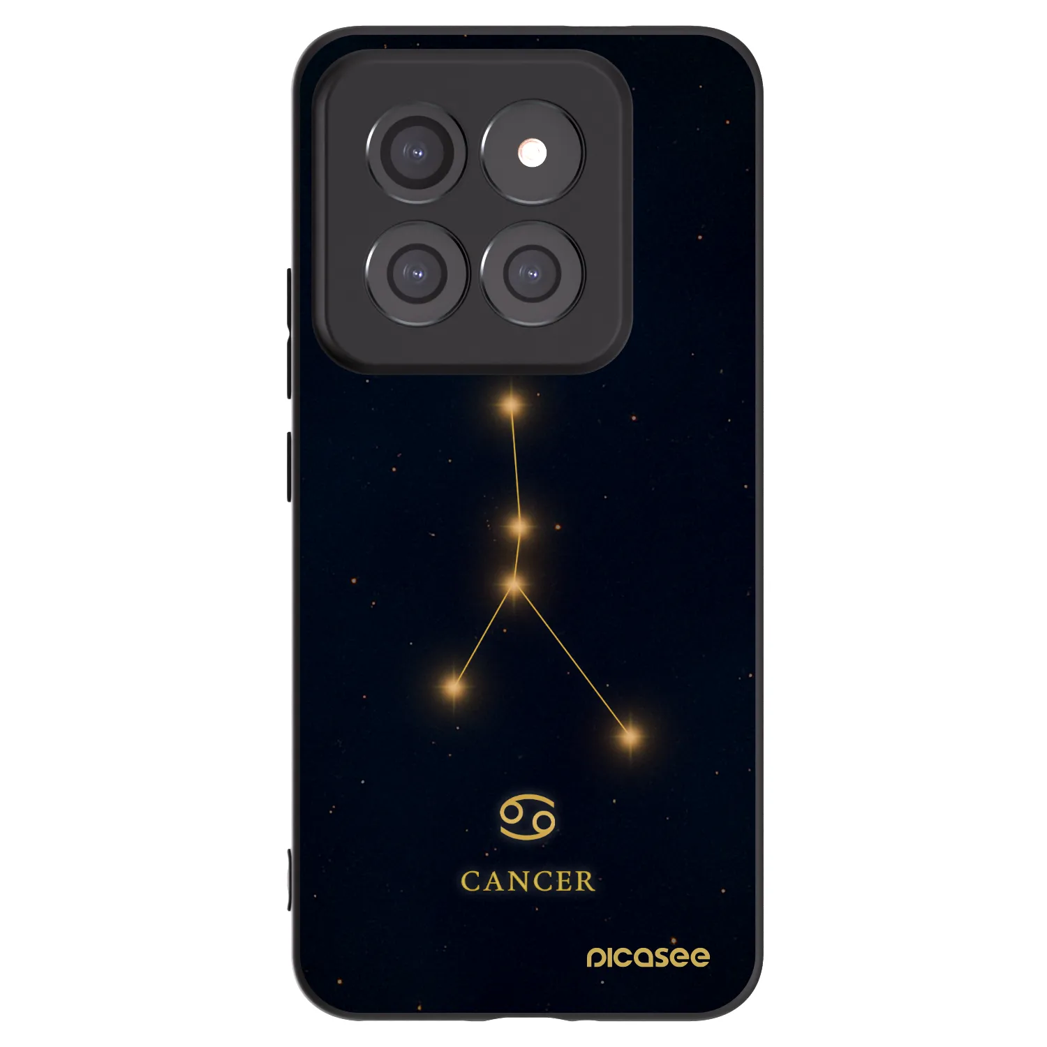 Picasee Xiaomi 14 Pro Hülle - Schwarzes Silikon - CANCER