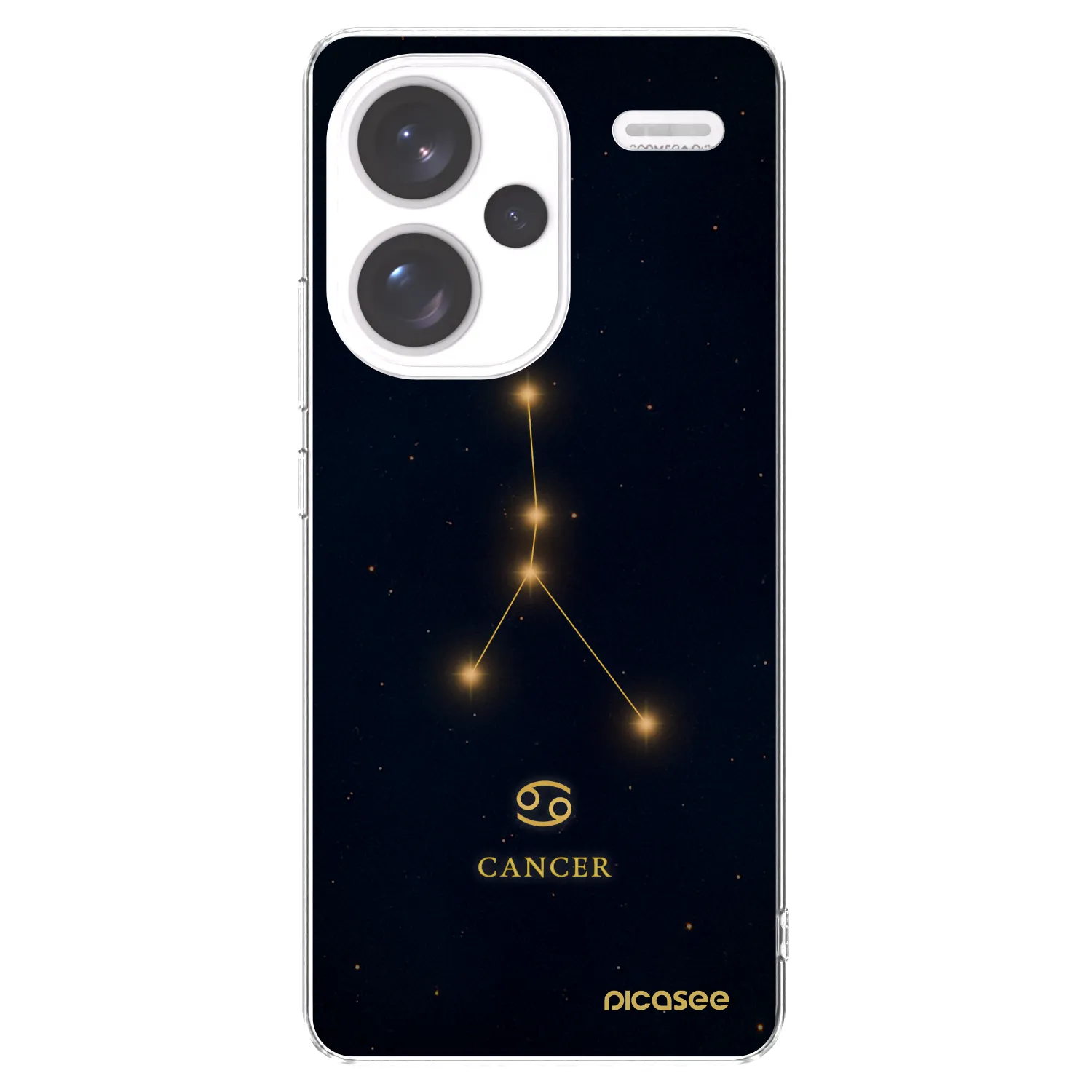 Picasee Xiaomi Redmi Note 13 Pro+ 5G Hülle - Transparentes Silikon - CANCER