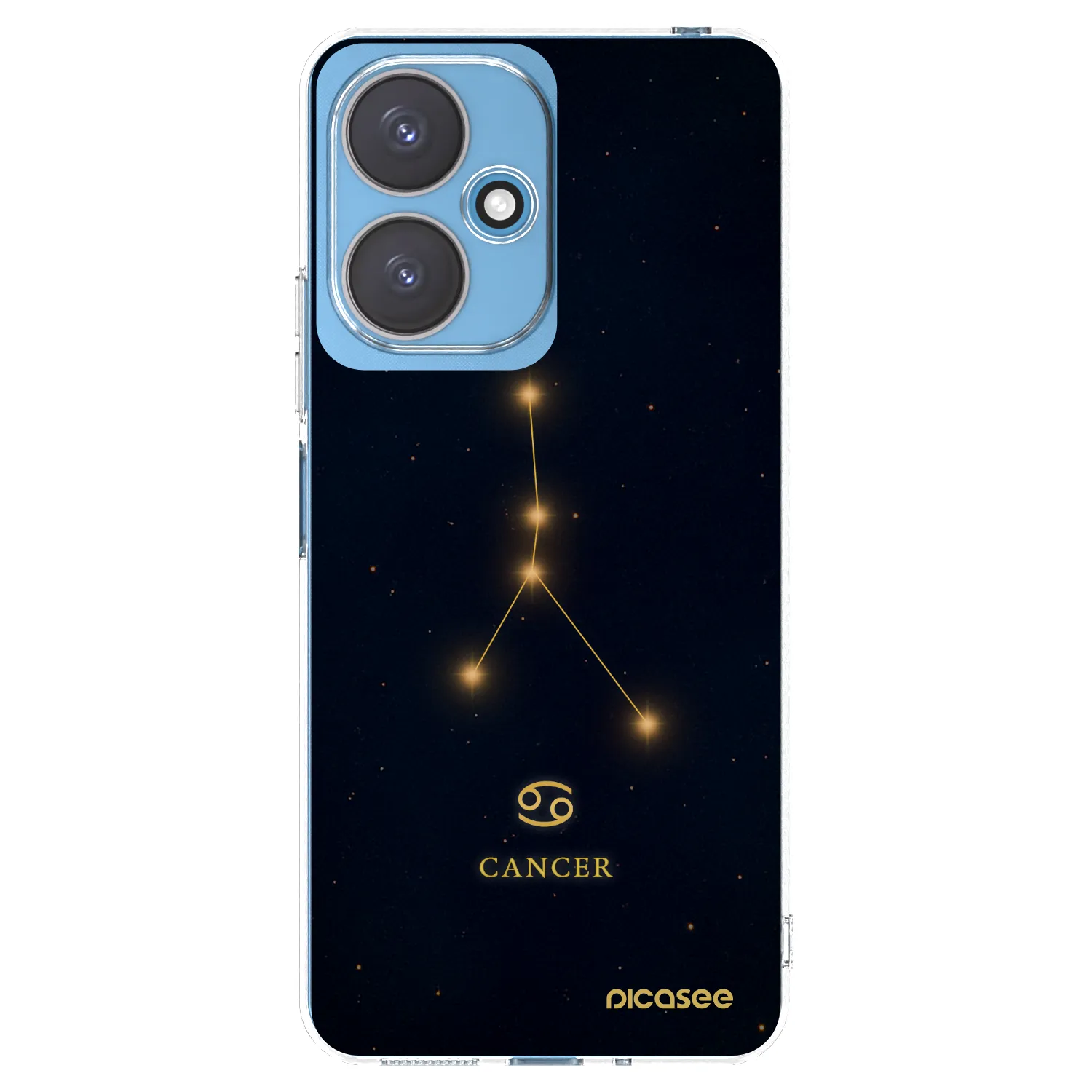 Picasee Xiaomi Redmi 13C 5G Hülle - Transparentes Silikon - CANCER