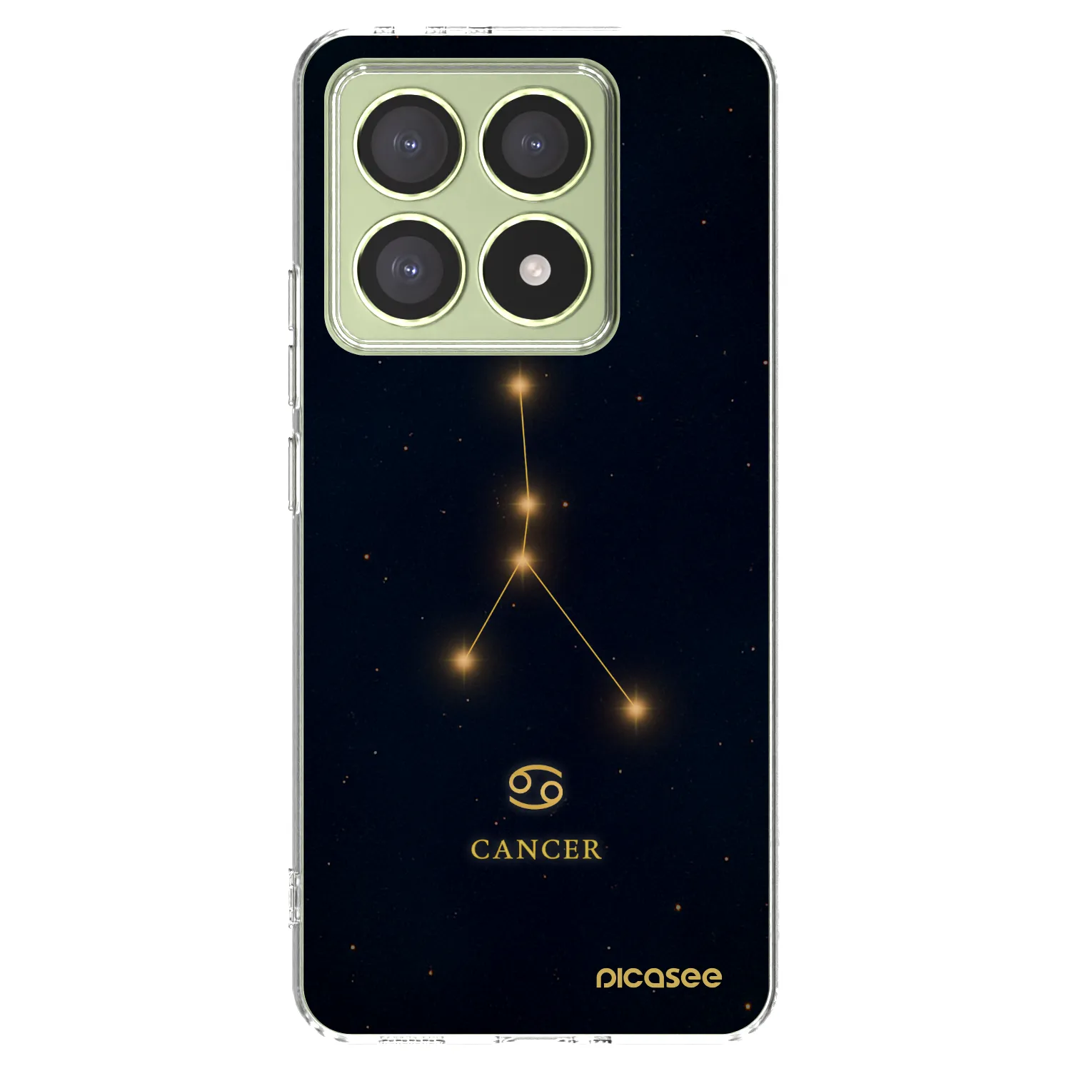 Picasee Xiaomi 14T Hülle - Transparentes Silikon - CANCER