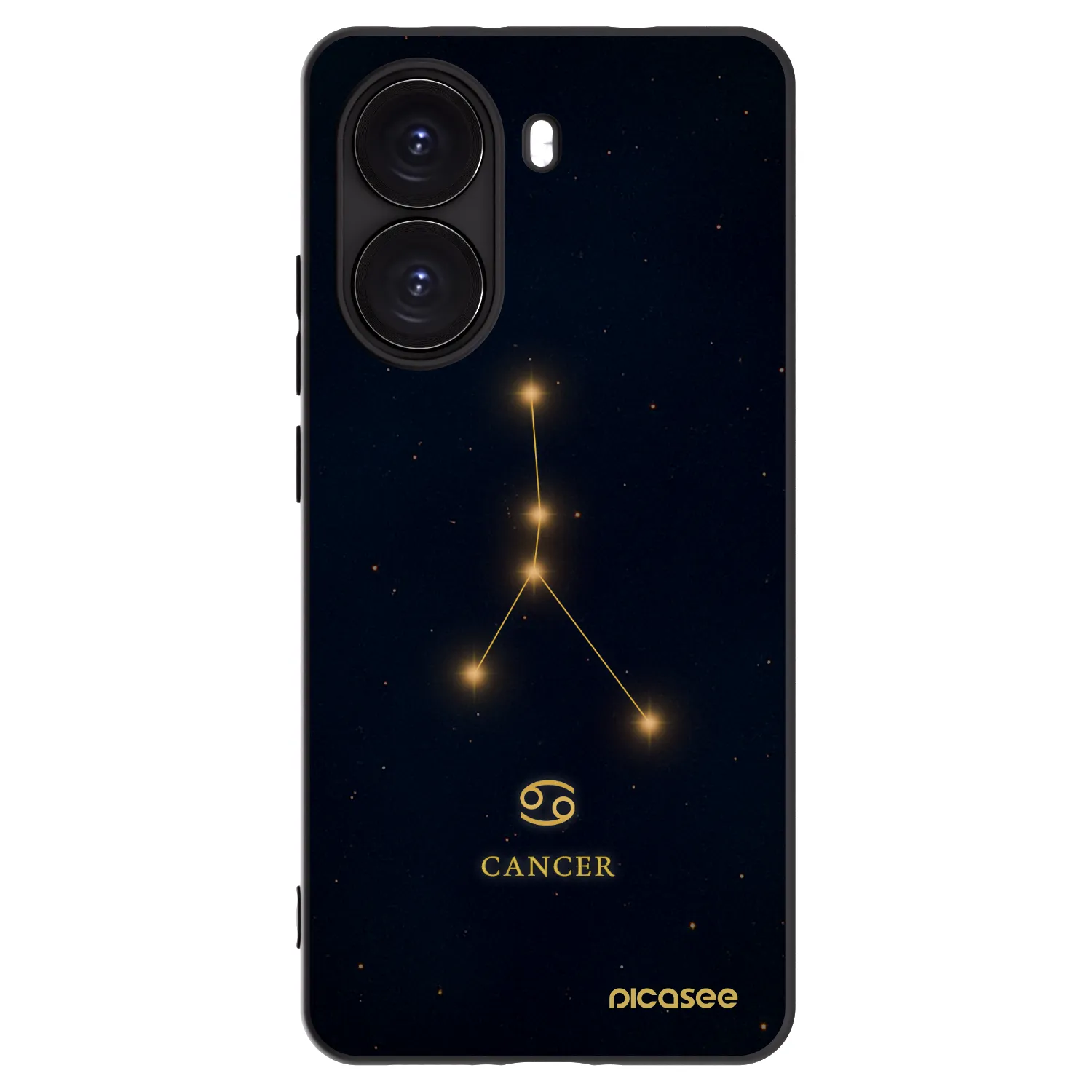 Picasee Xiaomi Poco X7 Pro 5G Hülle - Schwarzes Silikon - CANCER