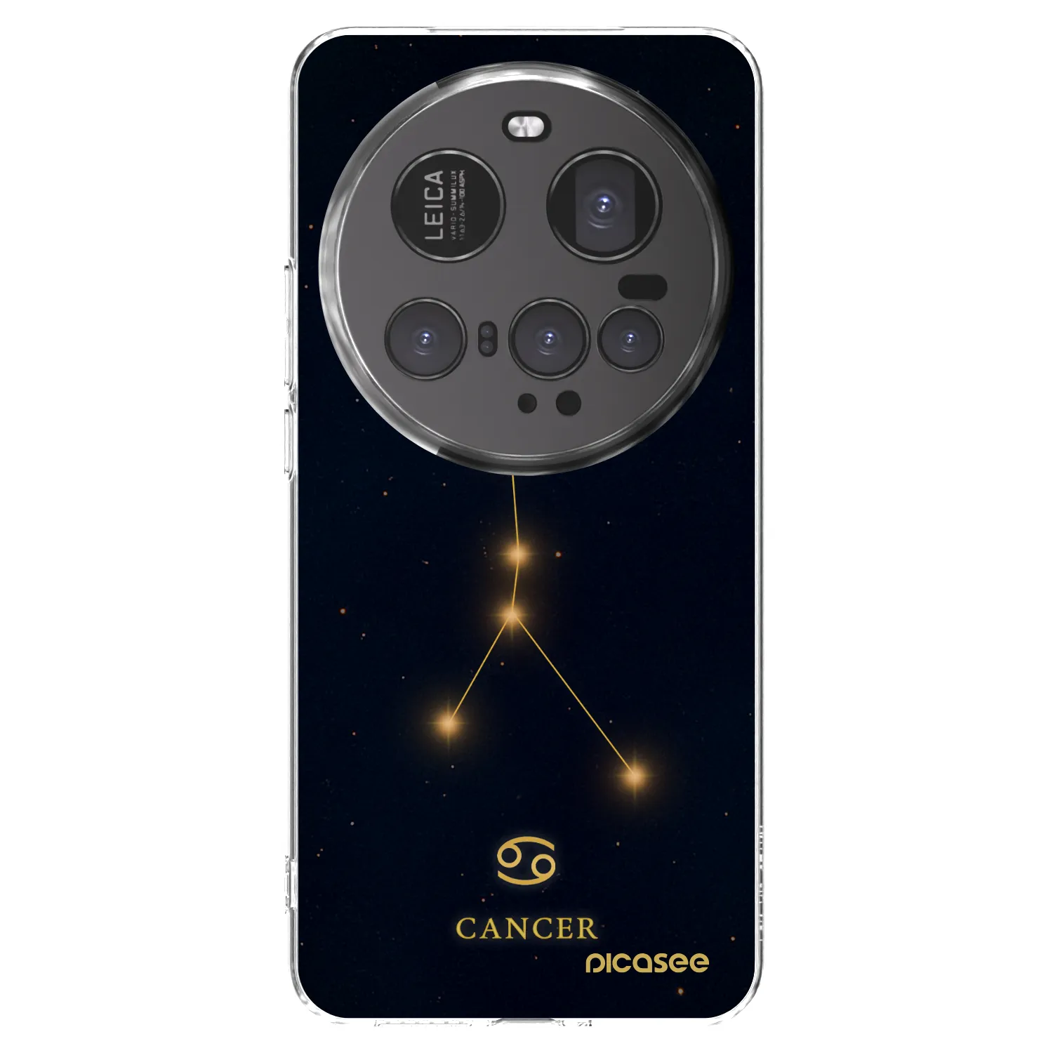 Picasee Xiaomi 15 Ultra Hülle - Transparentes Silikon - CANCER