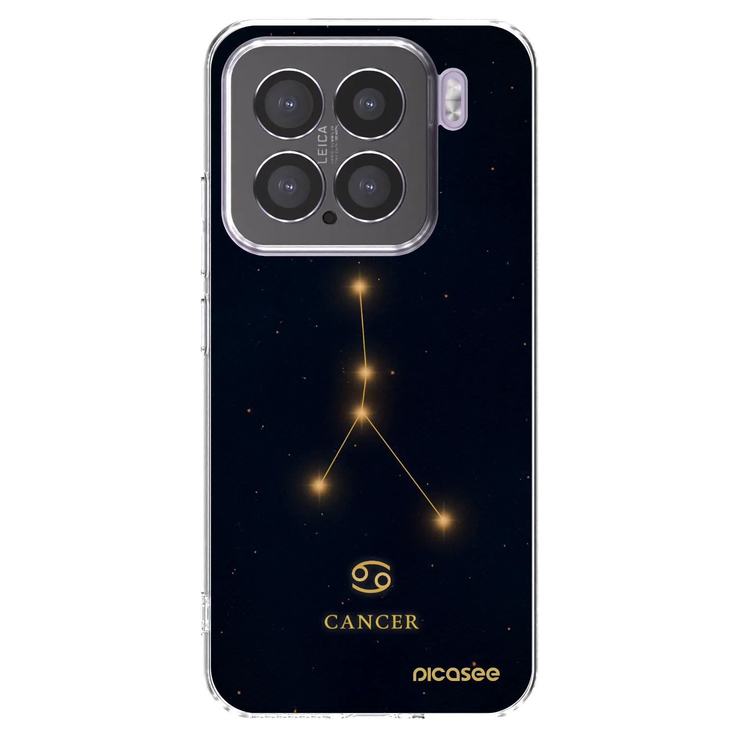 Picasee Xiaomi 15 Hülle - Transparentes Silikon - CANCER