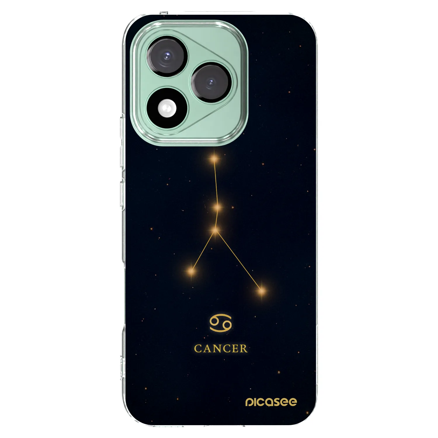 Picasee Honor 400 Lite 5G Hülle - Transparentes Silikon - CANCER