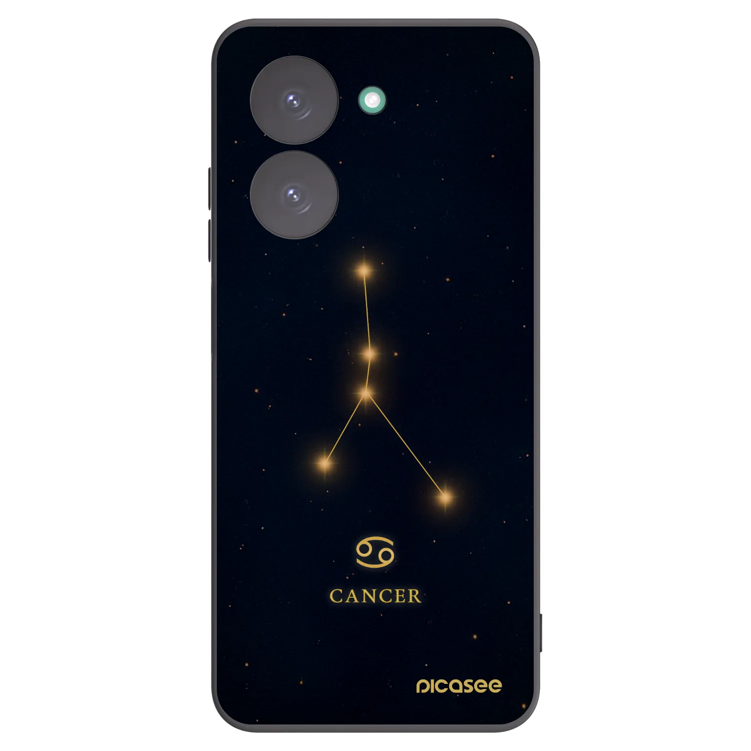 Picasee Xiaomi Redmi A5 Hülle - Schwarzes Silikon - CANCER