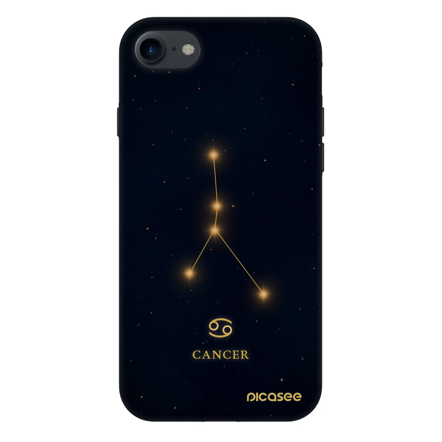 Picasee Fashion Case für Apple iPhone SE 2022 - CANCER