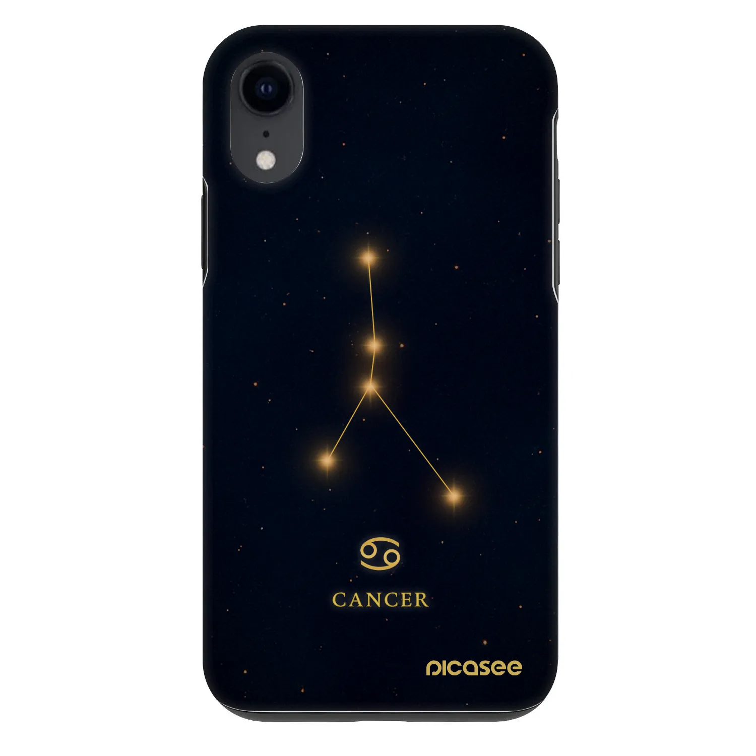 Picasee Fashion Case für Apple iPhone XR - CANCER