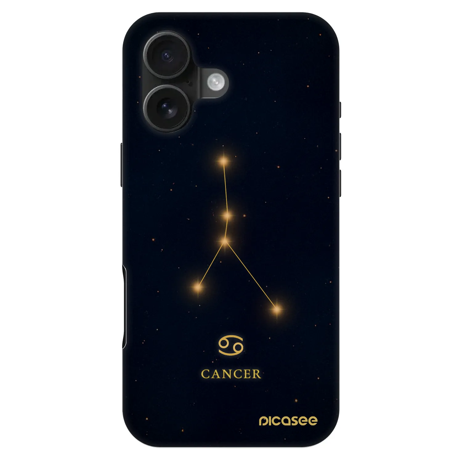 Picasee Fashion Case MagSafe für Apple iPhone 16 - CANCER