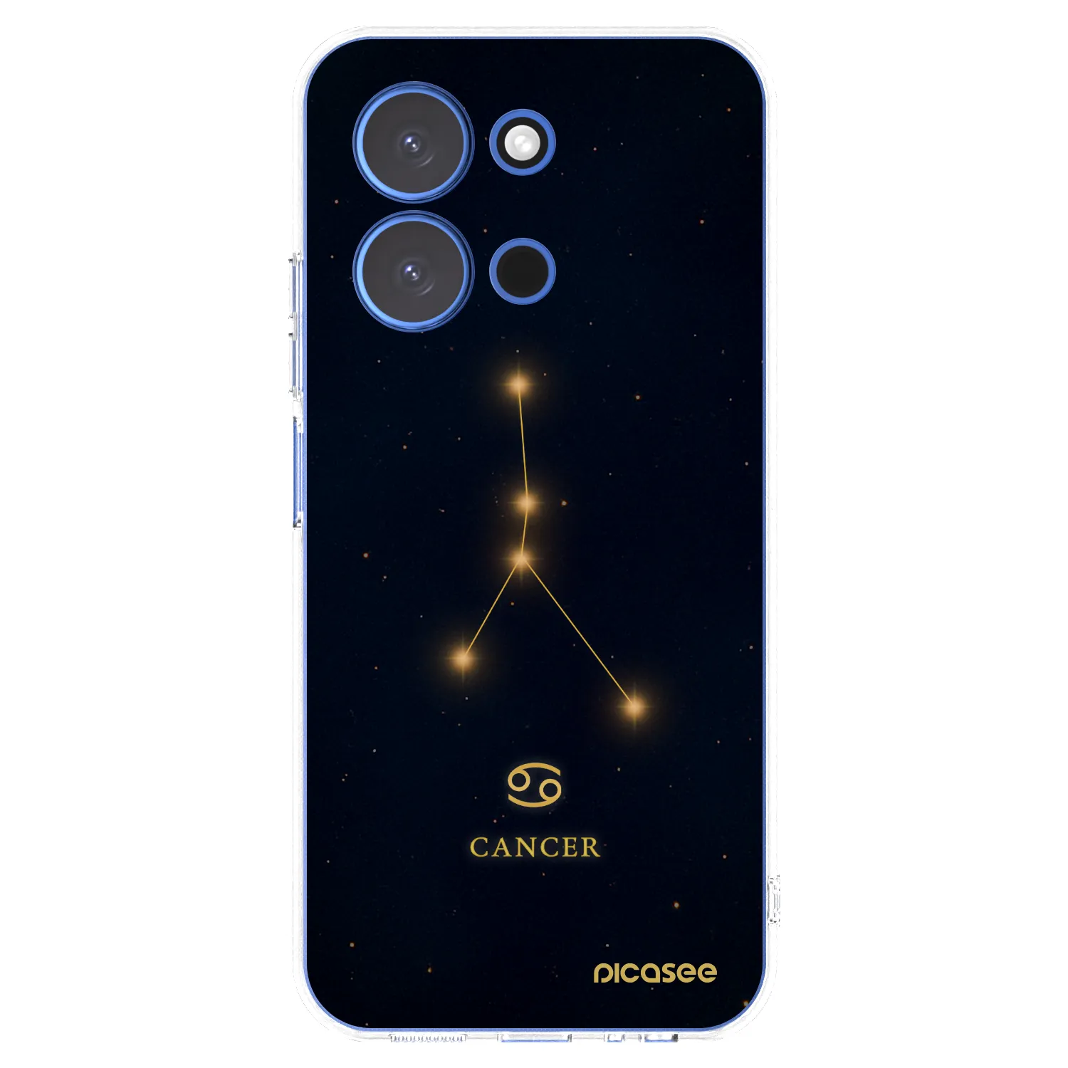 Picasee Xiaomi Redmi 15C 4G Hülle - Transparentes Silikon - CANCER
