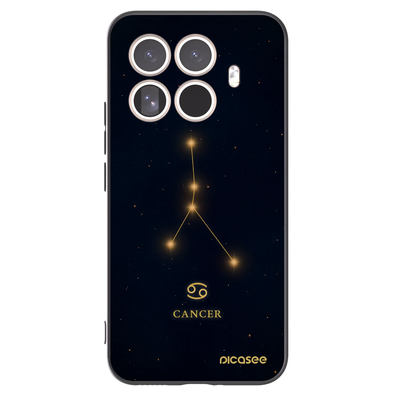 Picasee Xiaomi 15T Pro Hülle - Schwarzes Silikon - CANCER