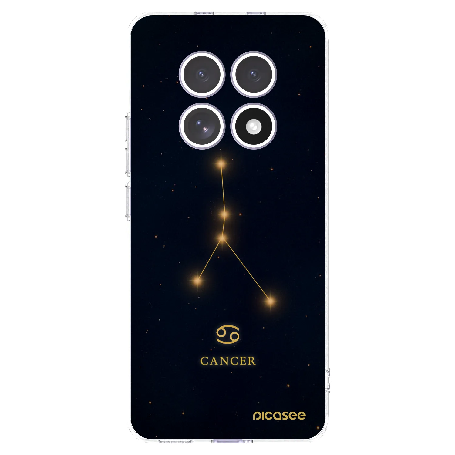Picasee Xiaomi Redmi Note 15 Hülle - Transparentes Silikon - CANCER