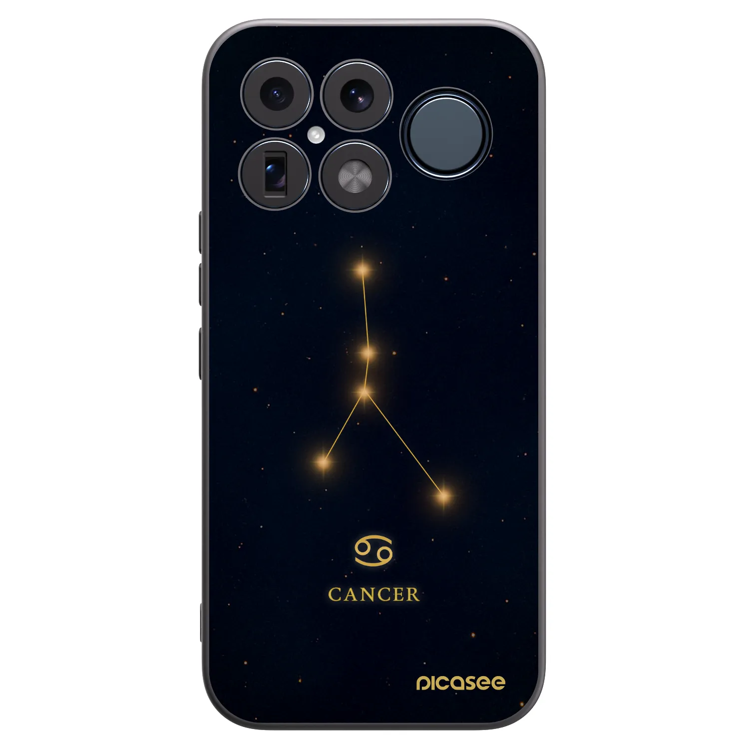 Picasee Xiaomi Poco F8 Ultra Hülle - Schwarzes Silikon - CANCER
