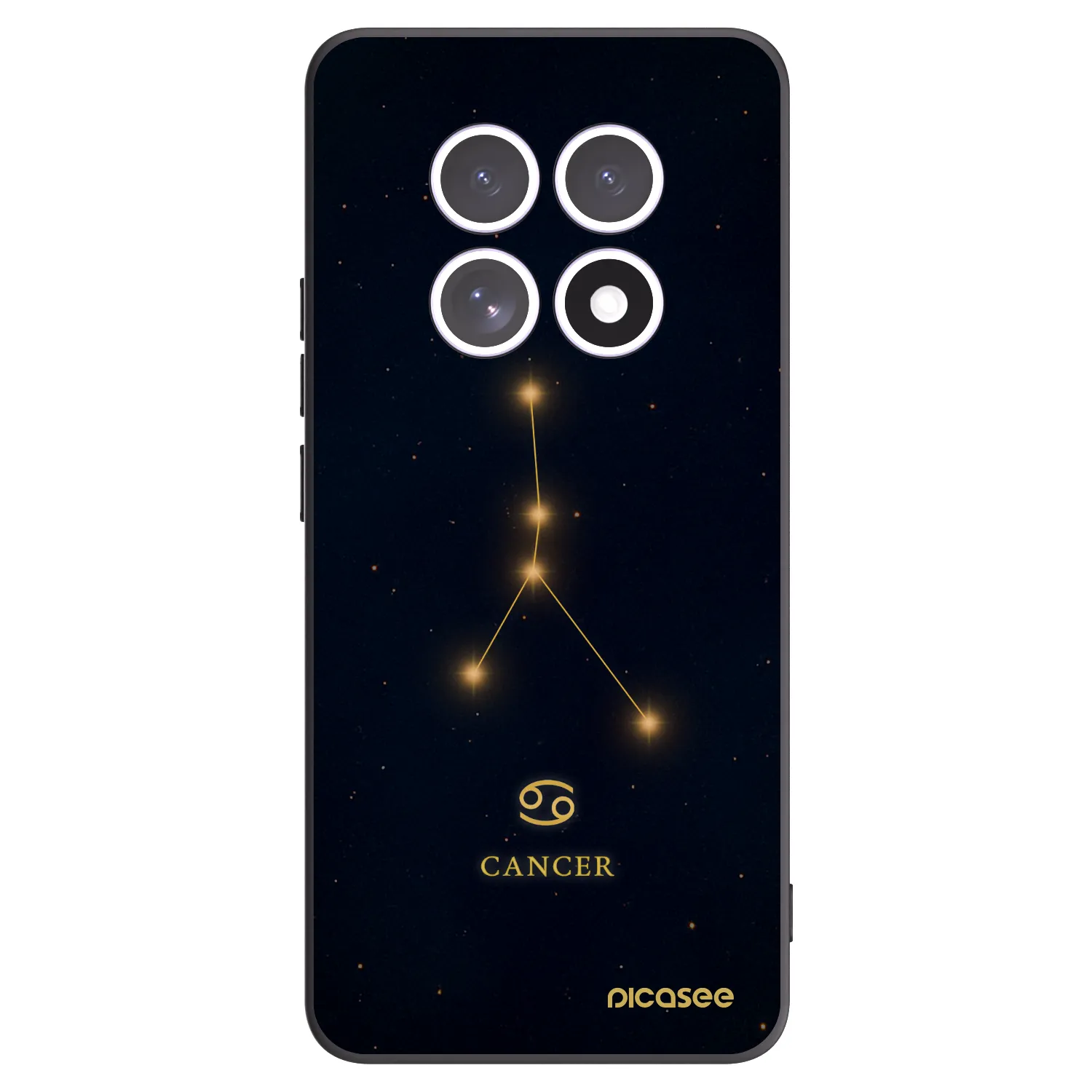 Picasee Xiaomi Redmi Note 15 5G Hülle - Schwarzes Silikon - CANCER