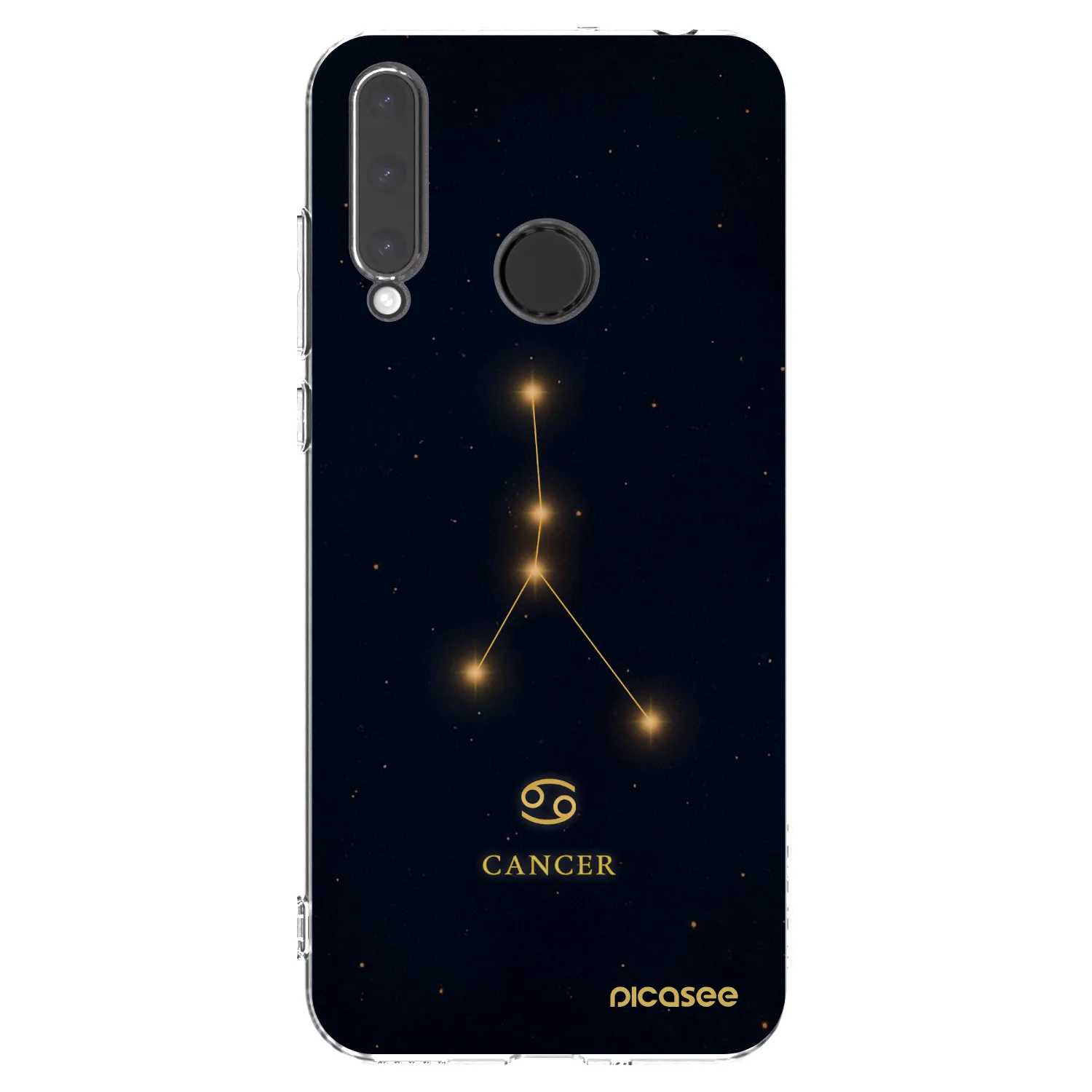 Picasee Honor 20 Lite Hülle - Transparentes Silikon - CANCER
