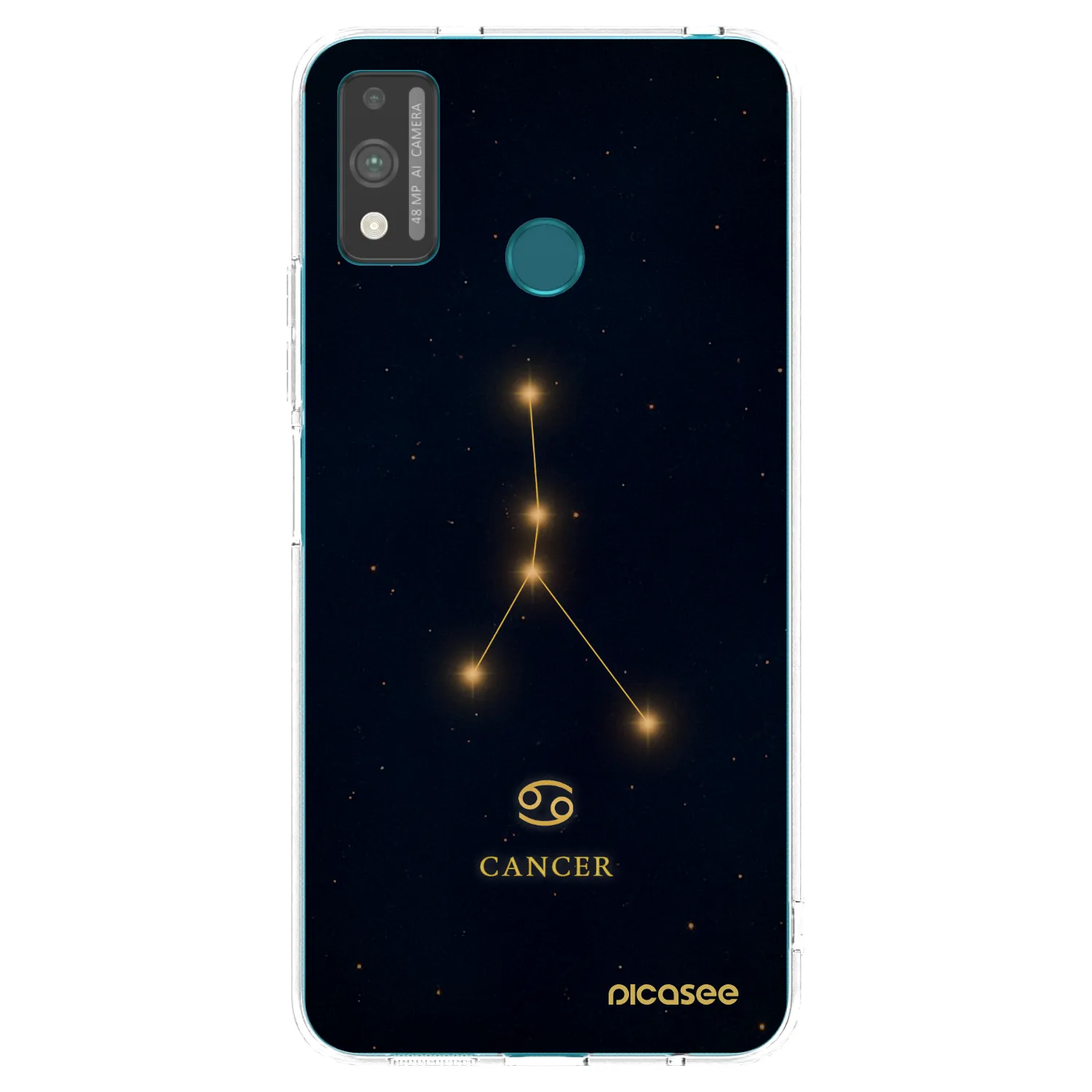Picasee Honor 9X Lite Hülle - Transparentes Silikon - CANCER