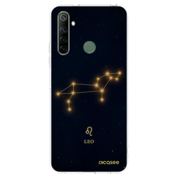 Picasee Realme 5 Hülle - Transparentes Silikon - LEO