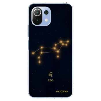 Picasee Xiaomi Mi 11 Lite Hülle - Transparentes Silikon - LEO