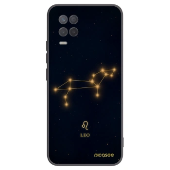 Picasee Realme 8 5G Hülle - Schwarzes Silikon - LEO