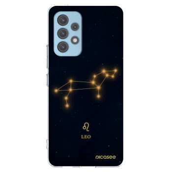 Picasee Samsung Galaxy A53 5G A536 Hülle - Transparentes Silikon - LEO