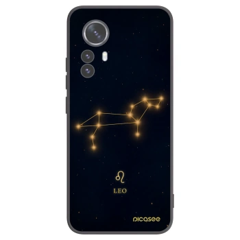 Picasee Xiaomi 12 Pro Hülle - Schwarzes Silikon - LEO