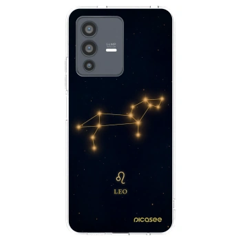 Picasee Vivo V23 5G Hülle - Transparentes Silikon - LEO