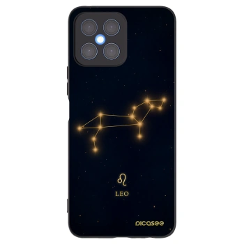 Picasee Honor X8 4G Hülle - Schwarzes Silikon - LEO