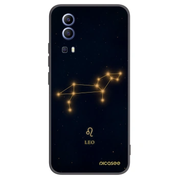 Picasee Vivo Y52 5G Hülle - Schwarzes Silikon - LEO