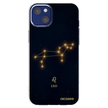 Picasee Apple iPhone 14 Plus Hülle - Transparentes Silikon - LEO