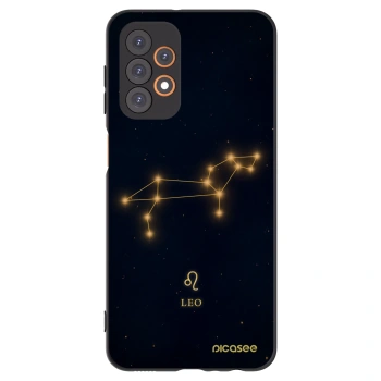 Picasee Samsung Galaxy A23 A236B 5G Hülle - Schwarzes Silikon - LEO