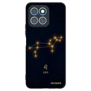 Picasee Honor X8 5G Hülle - Schwarzes Silikon - LEO